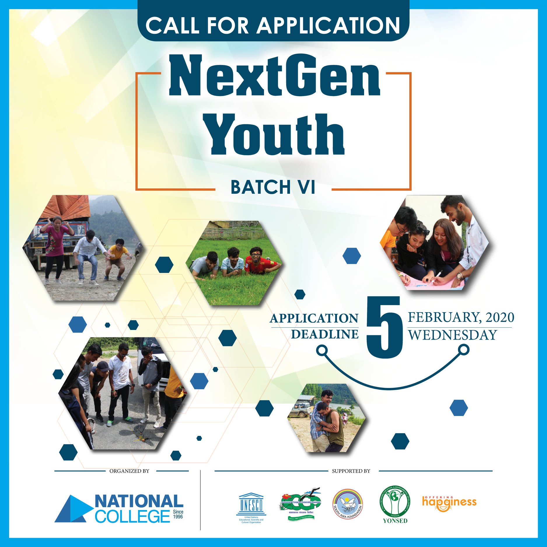 NextGen Youth -Batch VI registration