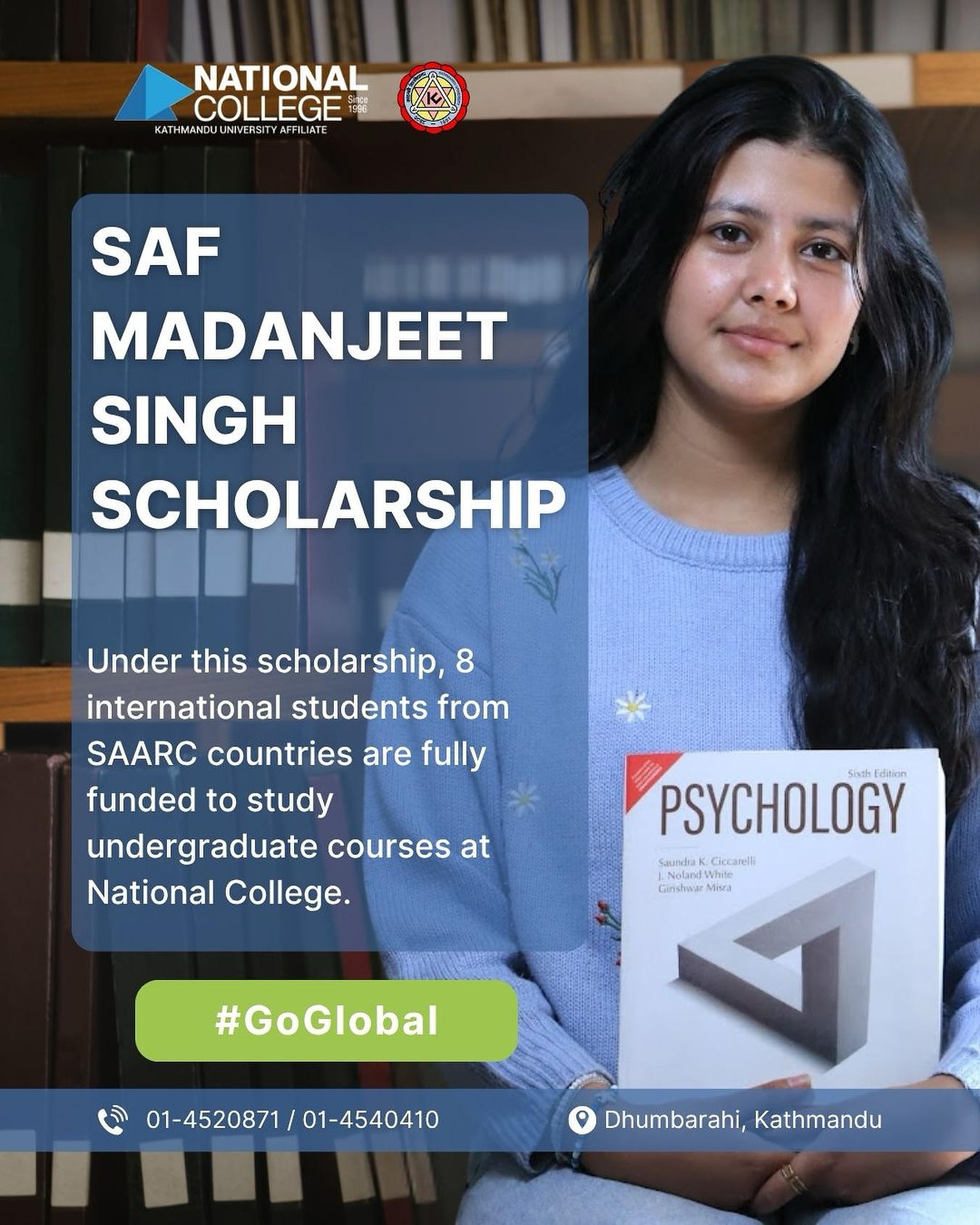 SAF Madanjeet Singh Scholarship