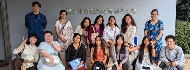 Nepal-Japan Summer Project 2024 engaging in cultural exchange."